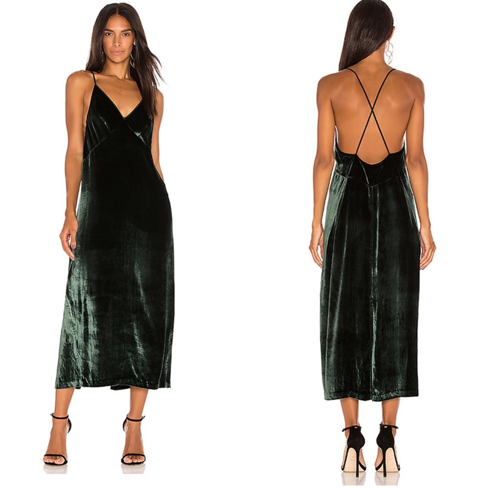 NWT! J.Brand Moorland Velvet Dress